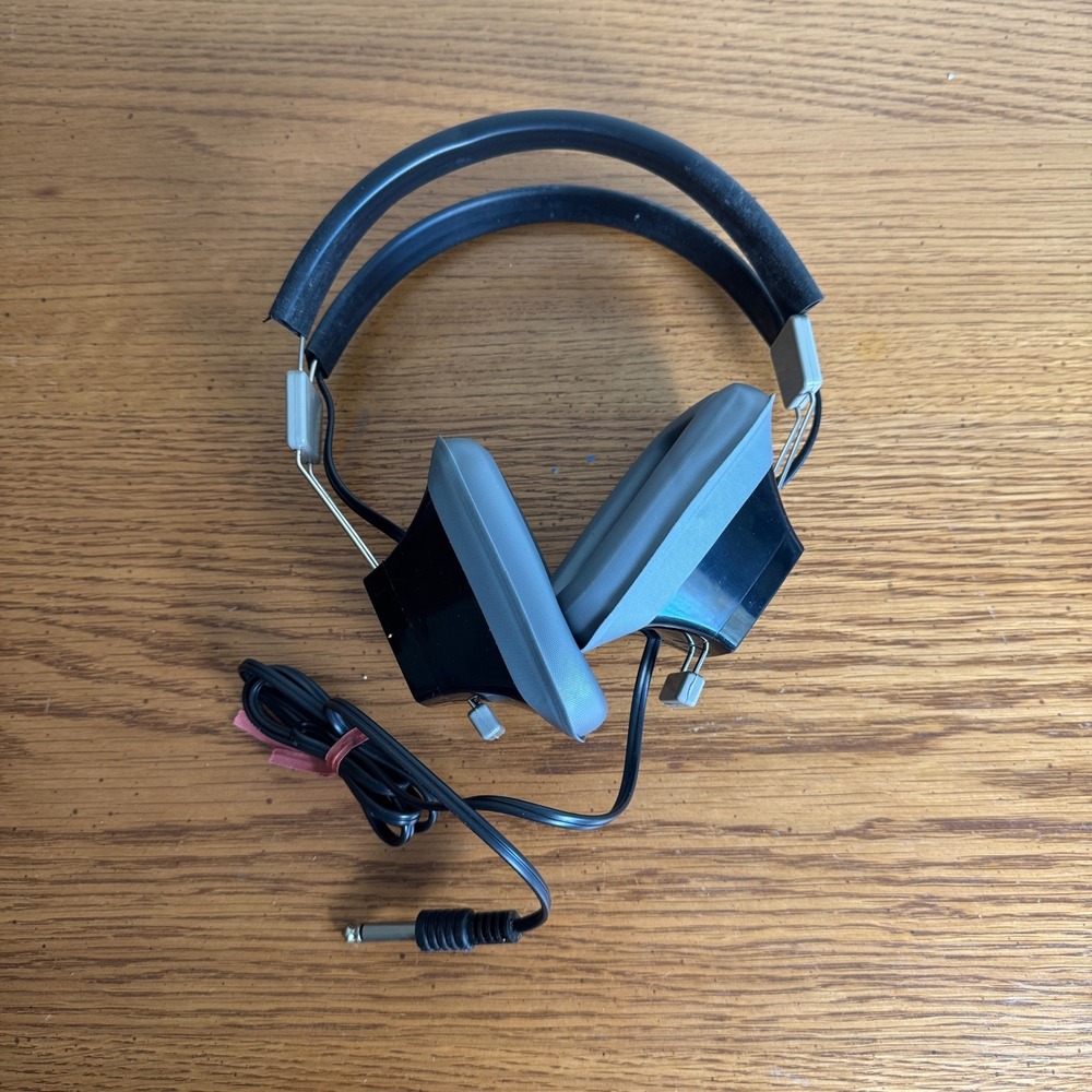 Telex 510 Headphones Made‎ in USA Vintage Over Ear Wired Audio